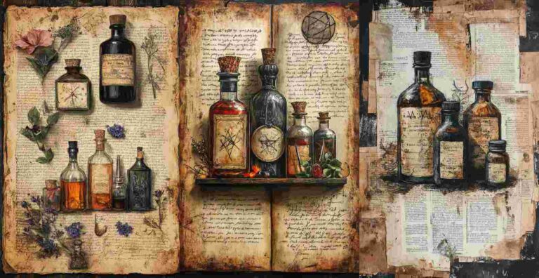 Witch Apothecary – Free Halloween Junk Journal Printables (WF0069)