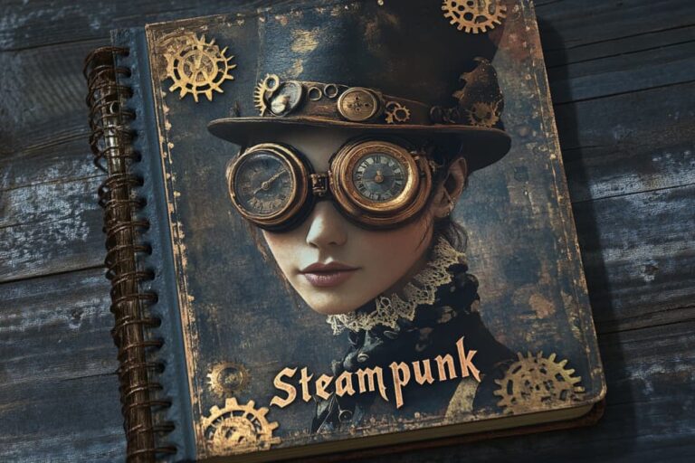 Gears, Goggles & Greatness: 10 Steampunk Journal Pages That’ll Make You Want to Time Travel