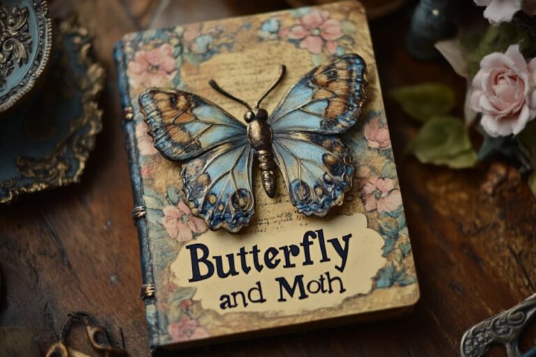 10 Enchanting Butterfly & Moths Junk Journal Ideas That’ll Make Your Heart Flutter