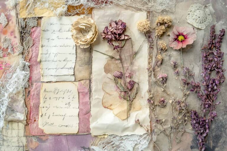 Apothecary Herbarium – Free Floral Junk Journal Printables (FL0011)